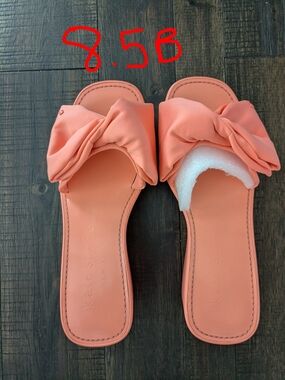kate spade Coral Knot Slide Sandals